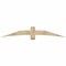 Ekena Millwork Bellingham Rough Sawn Timber Gable Bracket, Douglas Fir, 84"W x 14"H x 6"D x 6"F, 4/12 Pitch GBW084X14X0606BEL00RDF - alternate 1